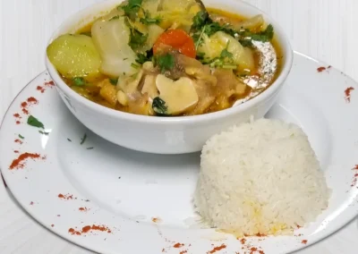 Sopa de gallina